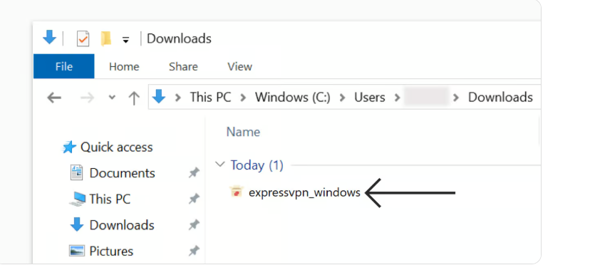 ExpressVPN ログイン1