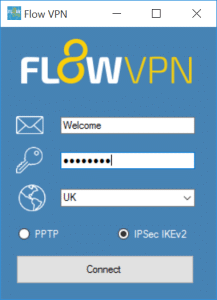 FlowVPN 接続完了