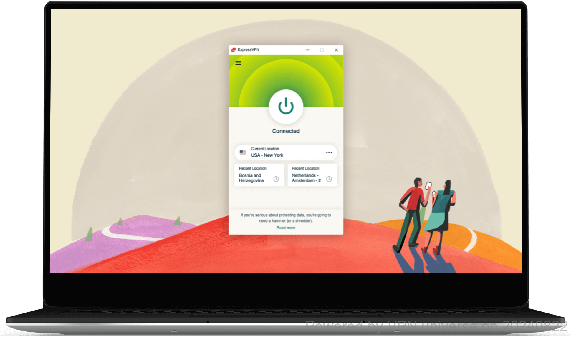 ExpressVPN 速度テスト結果