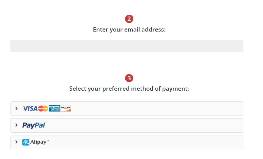 StrongVPN 支払い方法